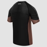 Fumetsu Competitor MK2 Short Sleeve Rash Guard Black/Brown    at Bytomic Trade and Wholesale