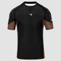 Fumetsu Competitor MK2 Short Sleeve Rash Guard Black/Brown