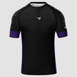 Black/Purple Fumetsu Competitor MK2 Short Sleeve Rash Guard    at Bytomic Trade and Wholesale