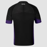 Fumetsu Competitor MK2 Short Sleeve Rash Guard Black/Purple    at Bytomic Trade and Wholesale