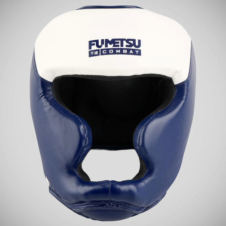 Navy Blue/White Fumetsu Ghost Head Guard    at Bytomic Trade and Wholesale