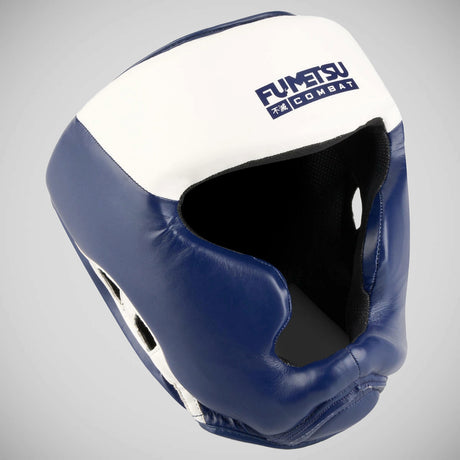 Navy Blue/White Fumetsu Ghost Head Guard    at Bytomic Trade and Wholesale