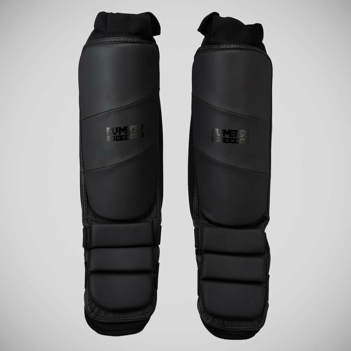 Fumetsu Ghost MMA Shin Guards Black/Black    at Bytomic Trade and Wholesale