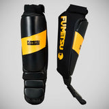 Fumetsu Ghost MMA Shin Guards Black/Orange    at Bytomic Trade and Wholesale