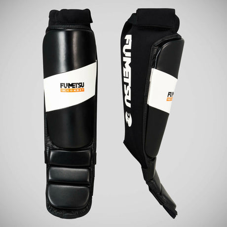 Fumetsu Ghost MMA Shin Guards Black/White    at Bytomic Trade and Wholesale