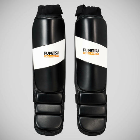 Fumetsu Ghost MMA Shin Guards Black/White    at Bytomic Trade and Wholesale