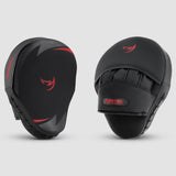 Fumetsu Ghost S3 Boxing Focus Mitts Black/Red    at Bytomic Trade and Wholesale