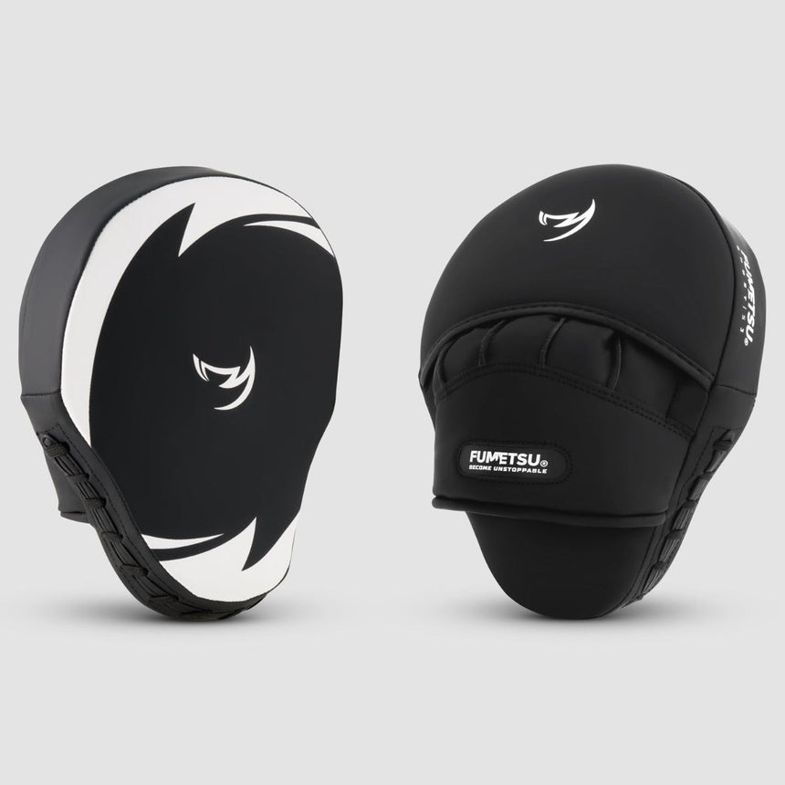 Fumetsu Ghost S3 Boxing Focus Mitts Black/White    at Bytomic Trade and Wholesale