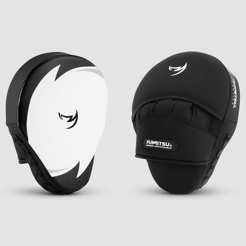 White/Black/Grey Fumetsu Ghost S3 Boxing Focus Mitts    at Bytomic Trade and Wholesale