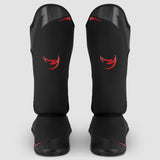 Fumetsu Ghost S3 Thai Shin Guards Black/Red    at Bytomic Trade and Wholesale