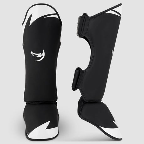 Black/White Fumetsu Ghost S3 Thai Shin Guards    at Bytomic Trade and Wholesale