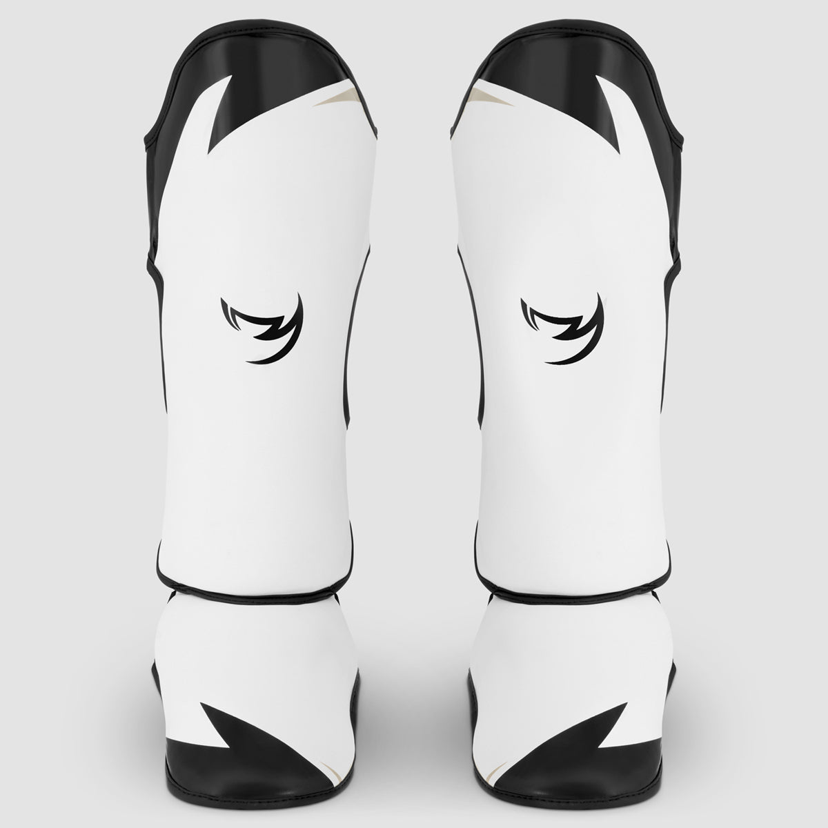 Fumetsu Ghost S3 Thai Shin Guards White/Black/Grey    at Bytomic Trade and Wholesale