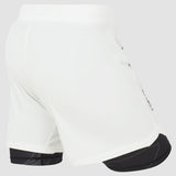 Fumetsu Icon Dual Layer Fight Shorts White/Black    at Bytomic Trade and Wholesale