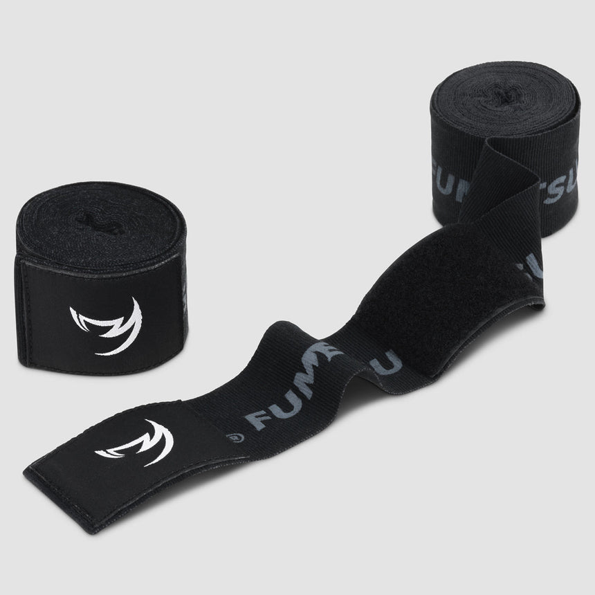 Black Fumetsu Icon Hand Wraps    at Bytomic Trade and Wholesale