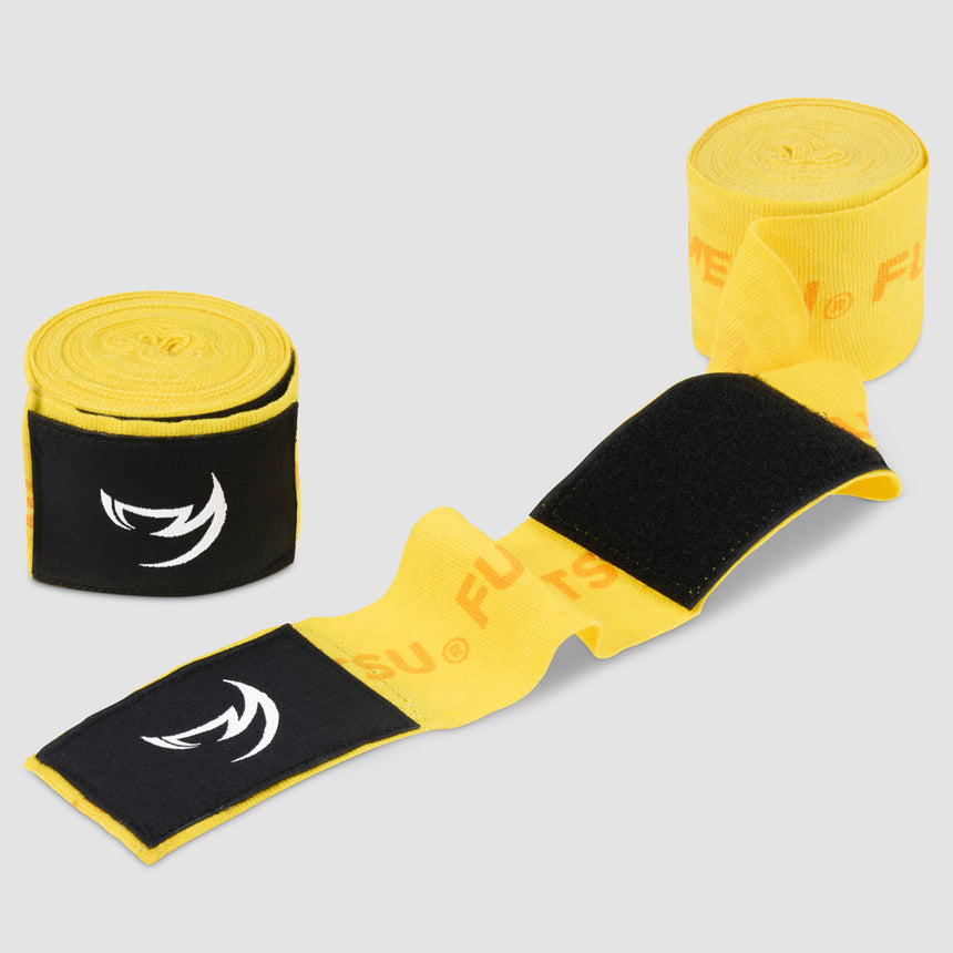 Fumetsu Icon Hand Wraps Yellow    at Bytomic Trade and Wholesale