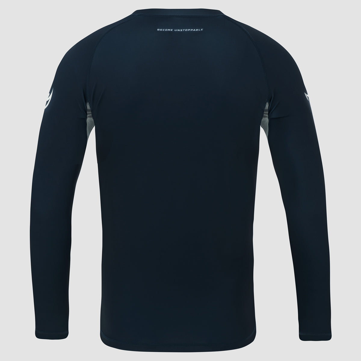 Fumetsu Icon Long Sleeve Rash Guard Navy/White    at Bytomic Trade and Wholesale