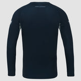 Fumetsu Icon Long Sleeve Rash Guard Navy/White    at Bytomic Trade and Wholesale