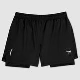 Fumetsu Origins Dual Layer Shorts Black    at Bytomic Trade and Wholesale