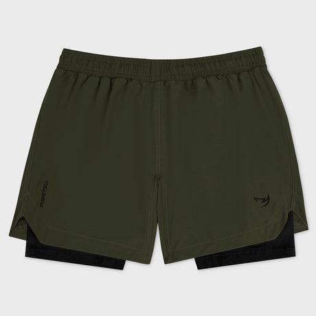 Fumetsu Origins Dual Layer Shorts Khaki    at Bytomic Trade and Wholesale