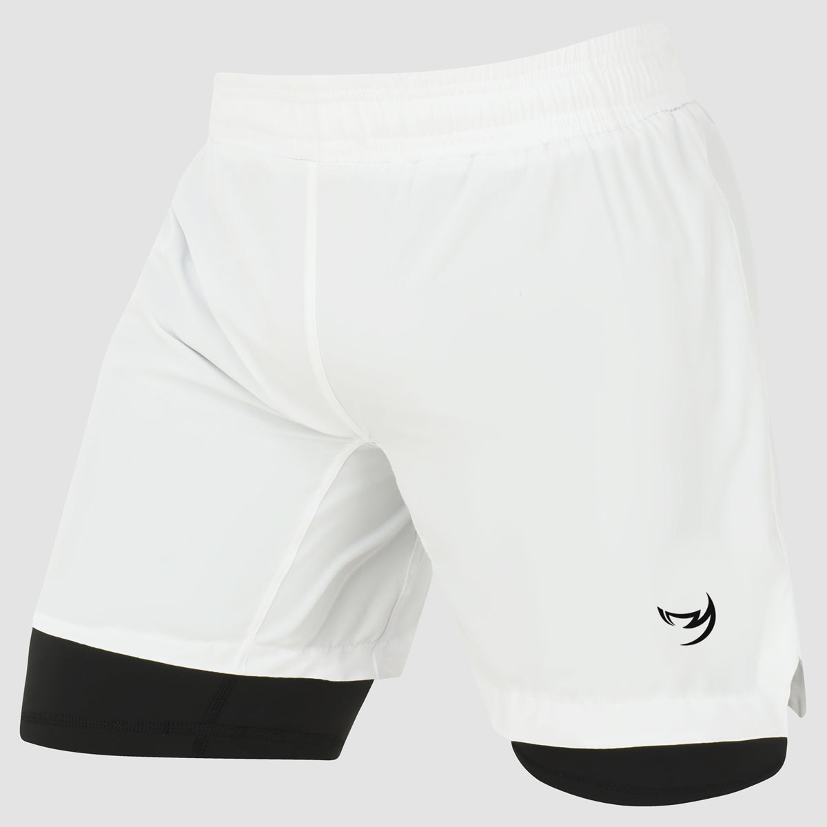 Fumetsu Origins Dual Layer Shorts White    at Bytomic Trade and Wholesale