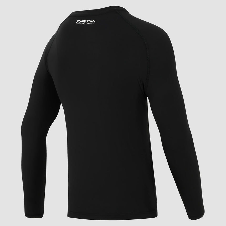 Fumetsu Origins Long Sleeve Rash Guard Black    at Bytomic Trade and Wholesale