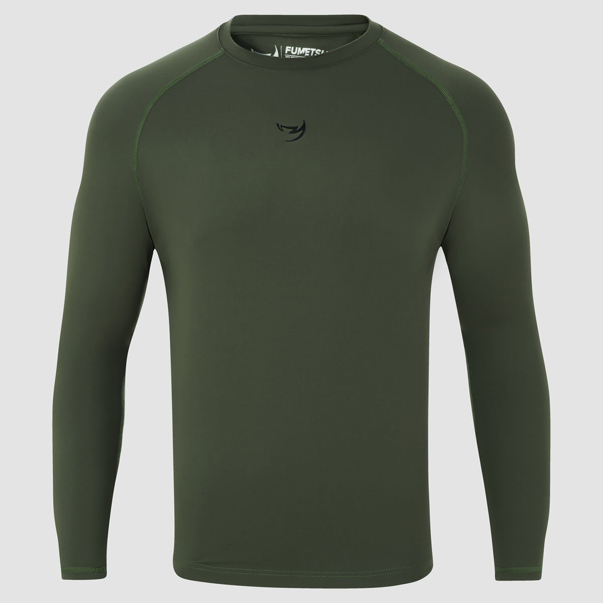 Fumetsu Origins Long Sleeve Rash Guard Khaki    at Bytomic Trade and Wholesale