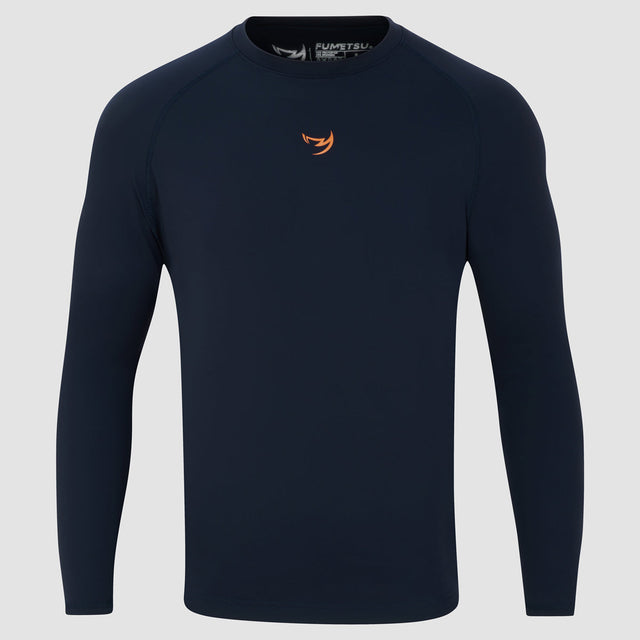 Fumetsu Origins Long Sleeve Rash Guard Navy    at Bytomic Trade and Wholesale