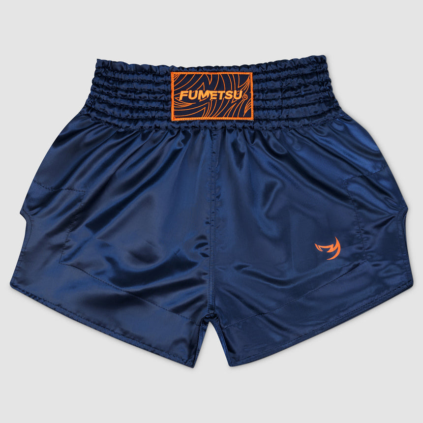 Fumetsu Origins Muay Thai Shorts Navy    at Bytomic Trade and Wholesale