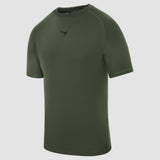 Fumetsu Origins Short Sleeve Rash Guard Khaki    at Bytomic Trade and Wholesale