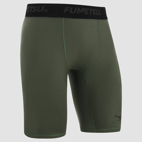 Khaki Fumetsu Origins Vale Tudo Shorts    at Bytomic Trade and Wholesale