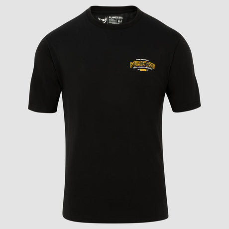 Black Fumetsu Varsity T-Shirt    at Bytomic Trade and Wholesale
