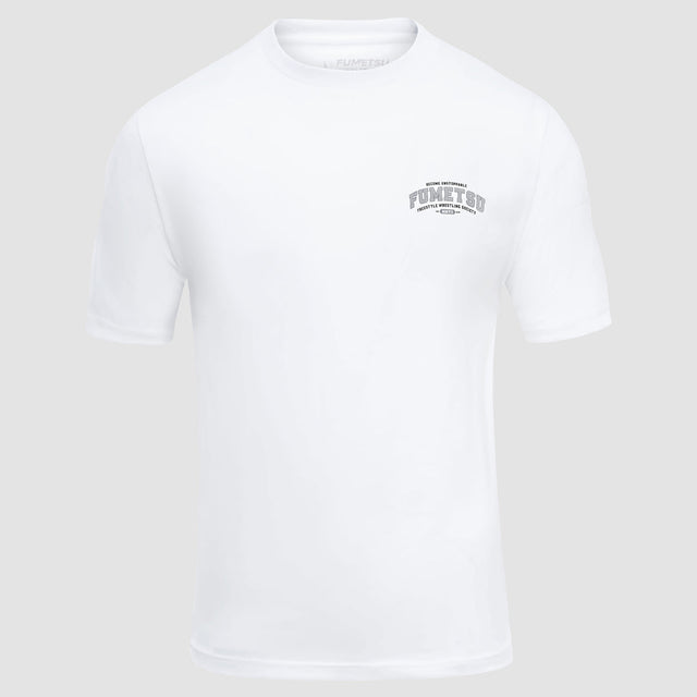 Fumetsu Varsity T-Shirt White    at Bytomic Trade and Wholesale