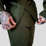 Fumetsu Ghost V-Lite BJJ Gi Khaki at Bytomic Trade and Wholesale