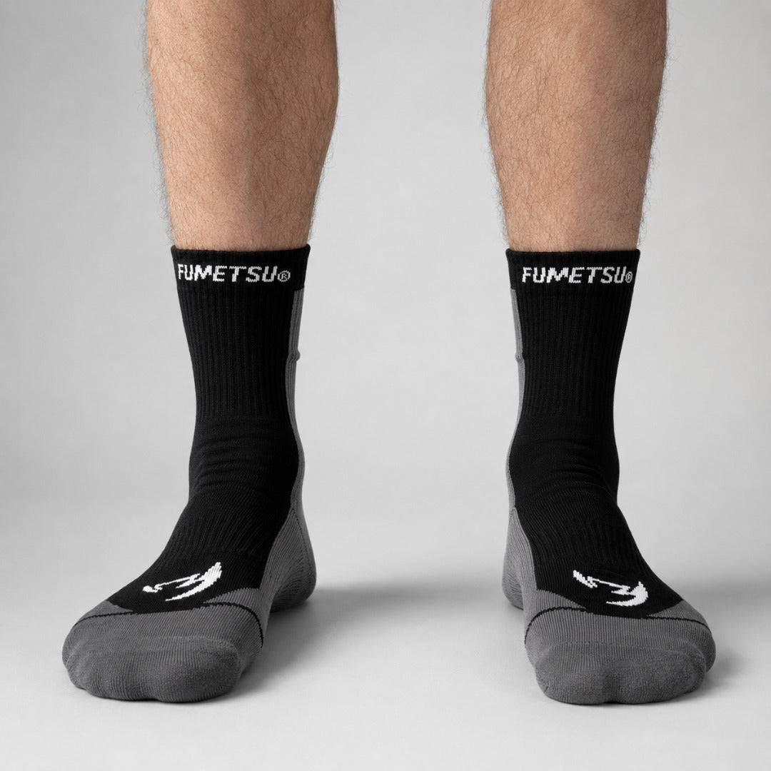 Fumetsu Ghost 2 Pack Socks Black/Grey