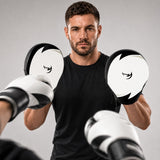 Fumetsu Ghost S3 Boxing Focus Mitts White/Black/Grey at Bytomic Trade & Wholesale 3