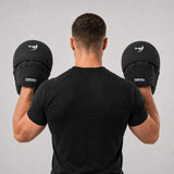 Fumetsu Ghost S3 Boxing Focus Mitts White/Black/Grey at Bytomic Trade & Wholesale 4