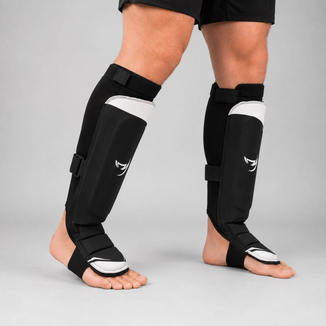 Ghost S3 MMA Shin Guards Black/White at Bytomic Trade & Wholesale 4