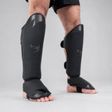 Fumetsu Ghost S3 Thai Shin Guards Black/Black at Bytomic Trade & Wholesale 2