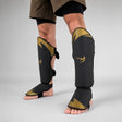 Fumetsu Ghost S3 Thai Shin Guards Black/Gold at Bytomic Trade & Wholesale 1