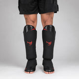 Fumetsu Ghost S3 Thai Shin Guards Black/Red at Bytomic Trade & Wholesale 1