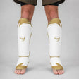 Fumetsu Ghost S3 Thai Shin Guards White/Gold at Bytomic Trade & Wholesale 1