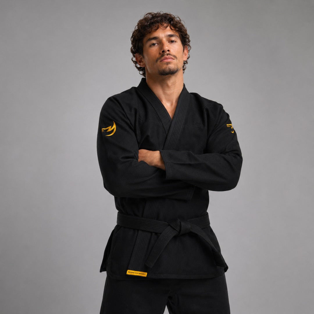 Fumetsu Ghost V-Lite BJJ Gi Black/Yellow