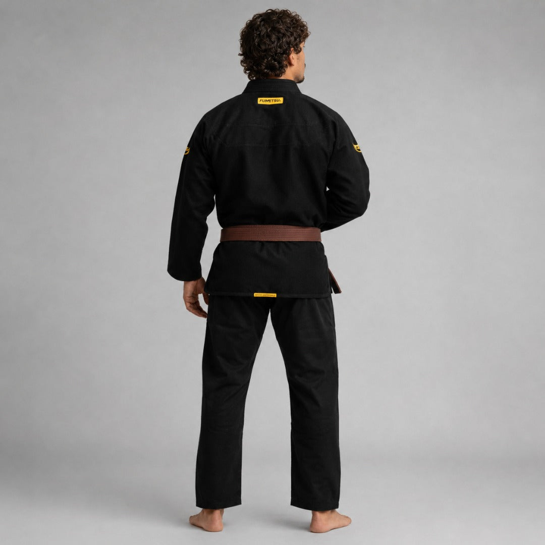 Fumetsu Ghost V-Lite BJJ Gi Black/Yellow