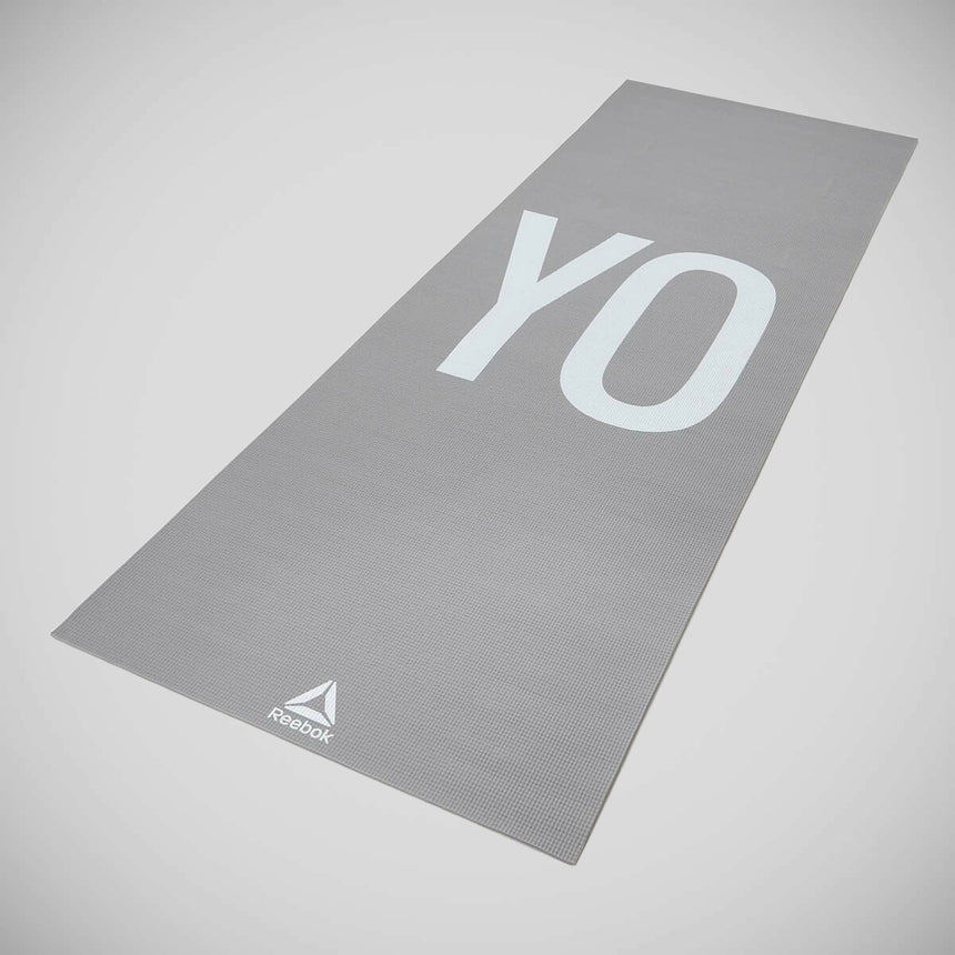 Reebok Double Sided 4mm Yoga Mat Grey    at Bytomic Trade and Wholesale
