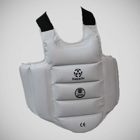 Hayashi Reversible Chest Guard White/Red    at Bytomic Trade and Wholesale