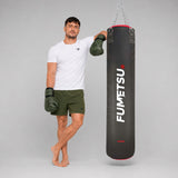 Fumetsu Icon 5ft Punch Bag Black/Red/White Photoshoot 6