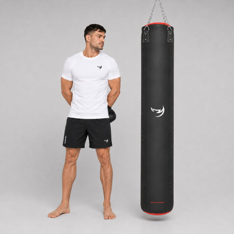 Fumetsu Icon 6ft Punch Bag Black/Red/White Photoshoot 2