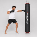 Fumetsu Icon 6ft Punch Bag Black/Red/White Photoshoot 3