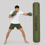 Fumetsu Icon 6ft Punch Bag Khaki Photoshoot 3