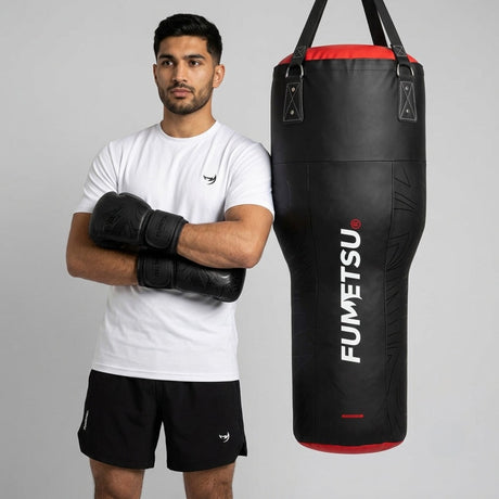 Fumetsu Icon Angle Punch Bag Black/Red/White Photoshoot 1